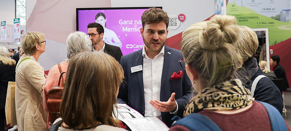 Altenpflegemesse 2024 Essen – KLEIN-Team im Gespräch
