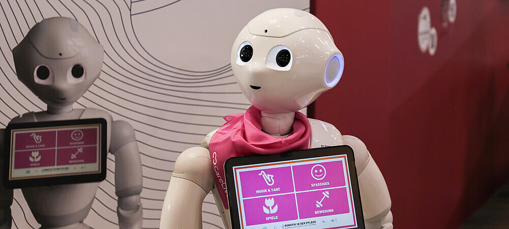 Altenpflegemesse 2024 Essen – Pflegeroboter Pepper