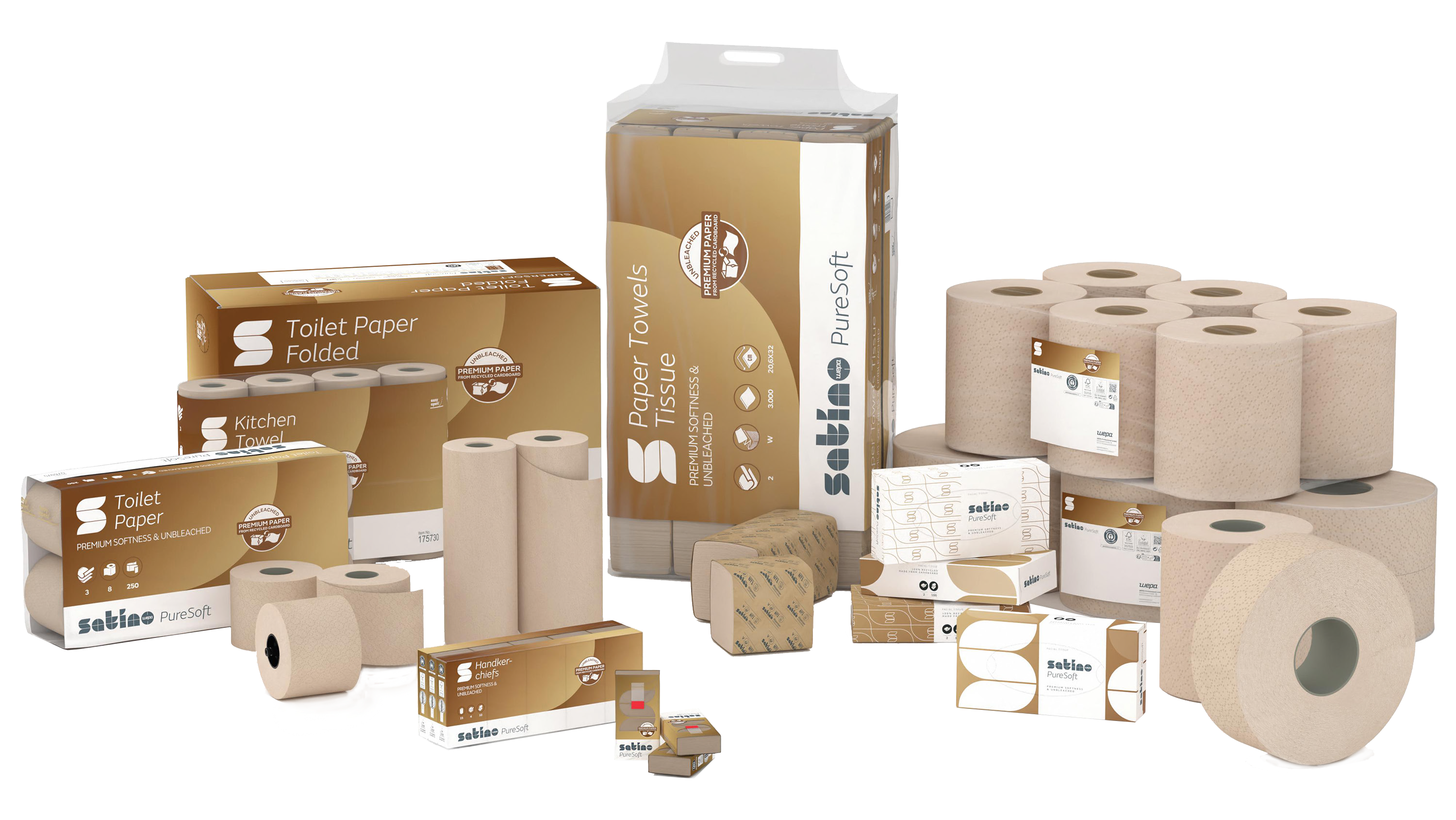 Satino PureSoft Produktvielfalt