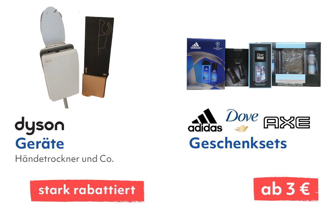 Angebot für Abfalleimer und Müllbeutel zu reduzierten Preisen.