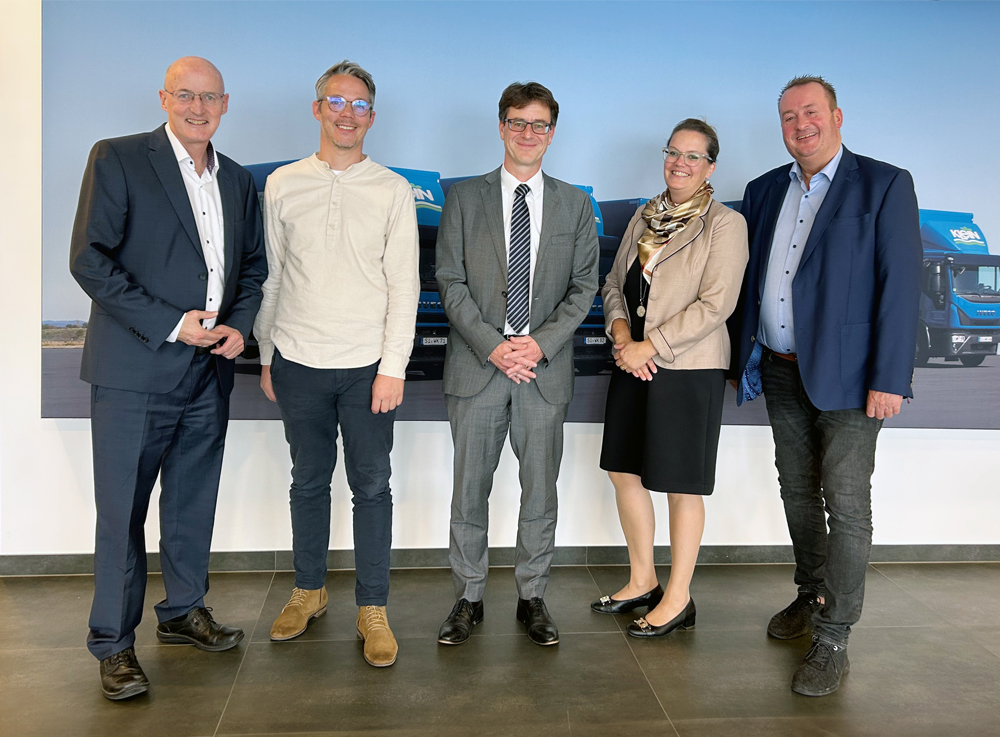 Dr. Thilo Pahl bei KLEIN zu Besuch