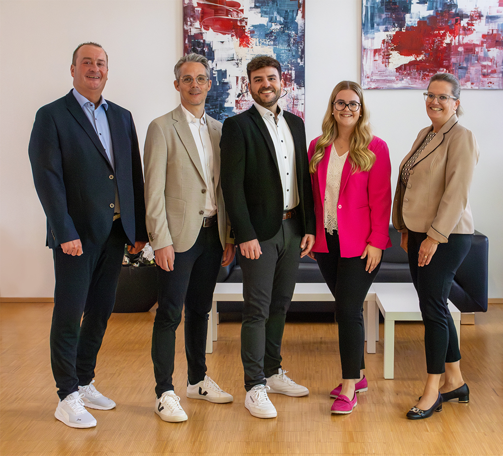 Gruppenbild Geschäftsleitung Wilhelm Klein GmbH