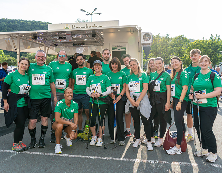 Wilhelm Klein GmbH beim AOK Firmenlauf