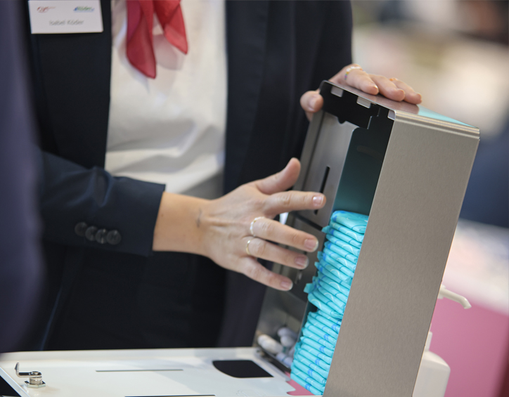 CMS Berlin tabi Tampon und Bindenspender